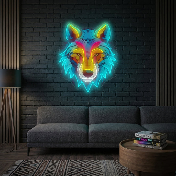 "Wolf" Neon Sign