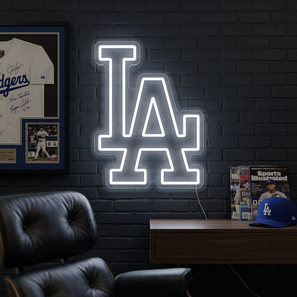 "LA" Neon Sign