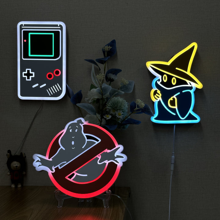 "Gameboy" Neon Like Sign