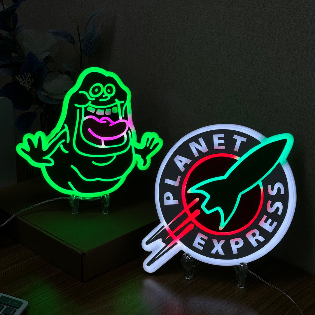 "Ghostbusters" Neon Like Sign
