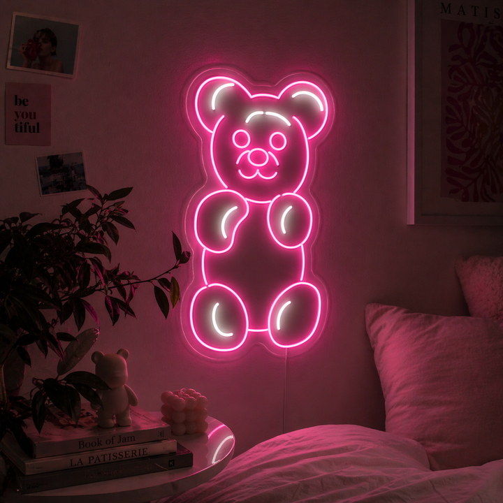 "Gummy Bear" Neon Sign