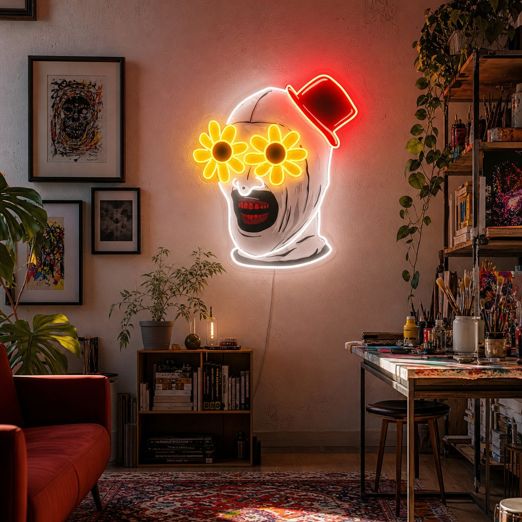 "Art the Clown" Neon Sign