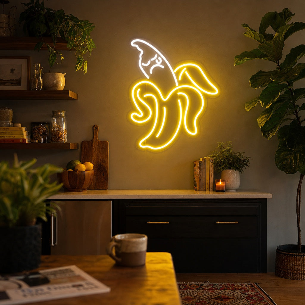 "Banana" Neon Sign