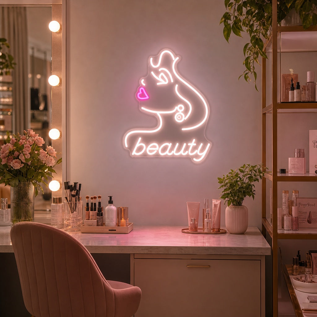 "Beauty Female Salon" Neon Sign