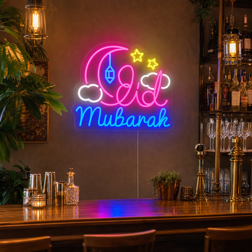 "Eid Mubarak" Neon Sign