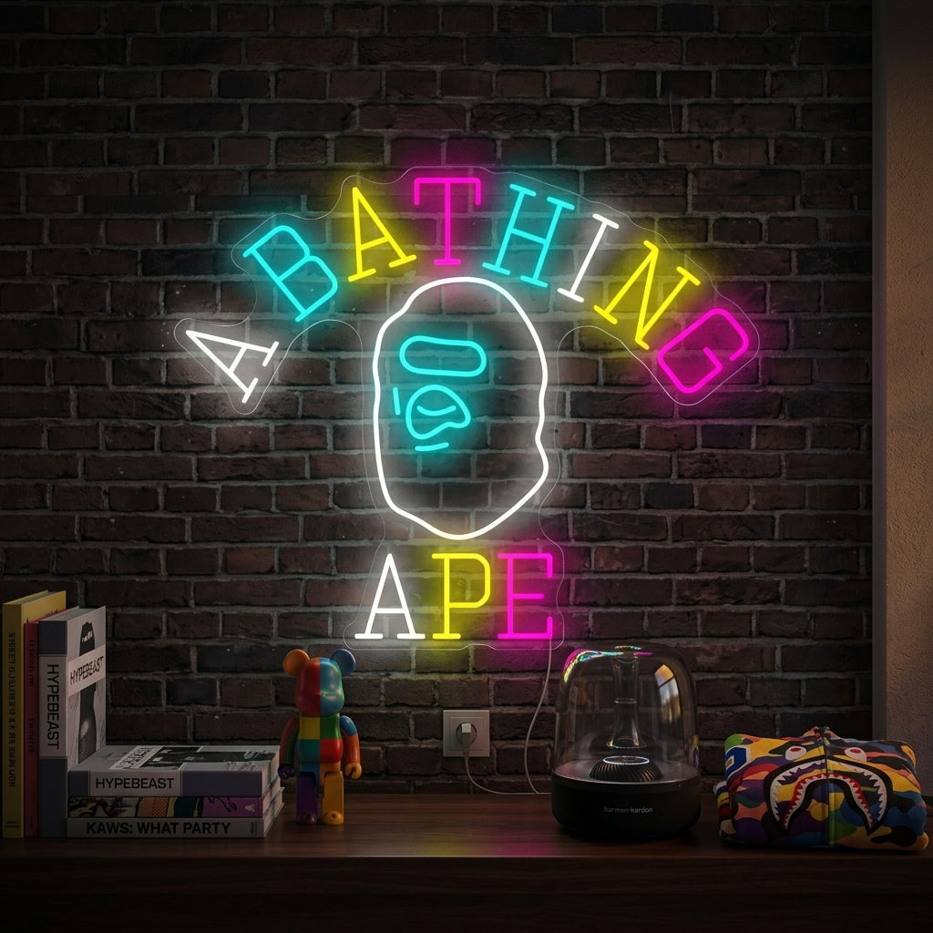 Streetwear Ape Neon Sign