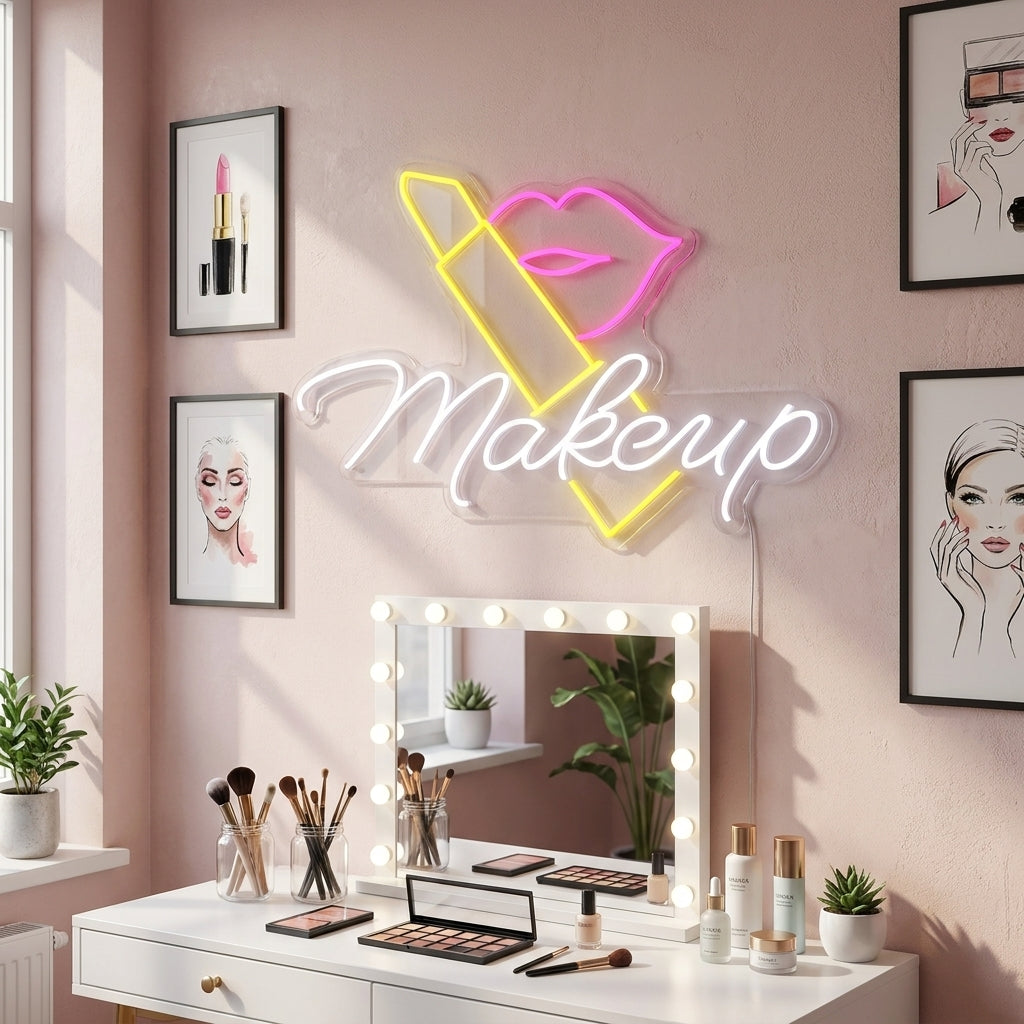 Beauty Lipstick Neon Sign