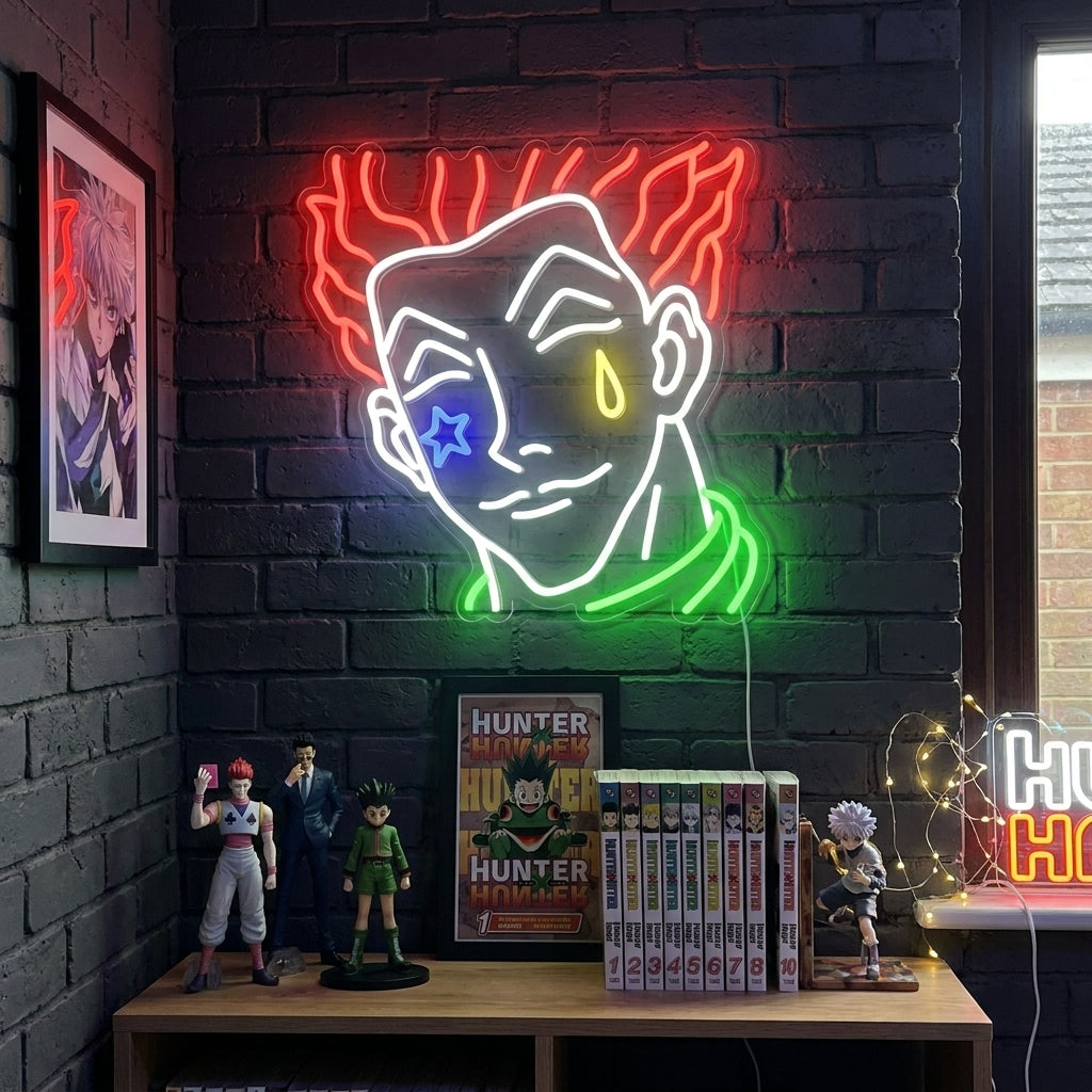 Card Magician Anime Neon Sign