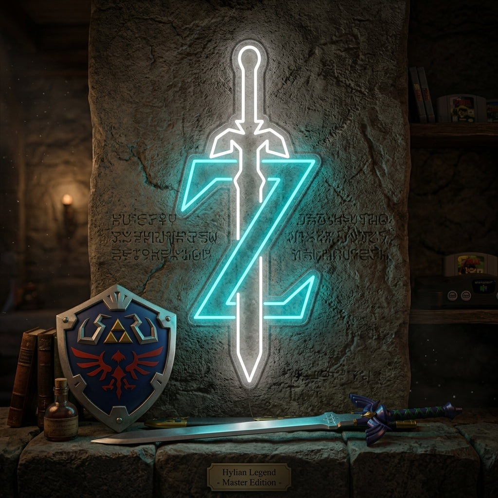 Fantasy Sword Decor Neon Sign