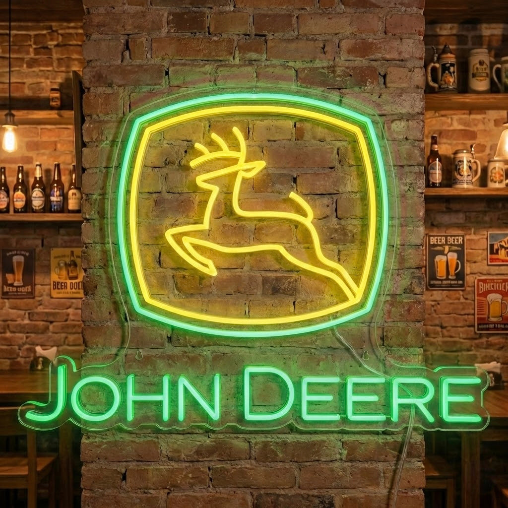 Deer Head Wall Neon Sign