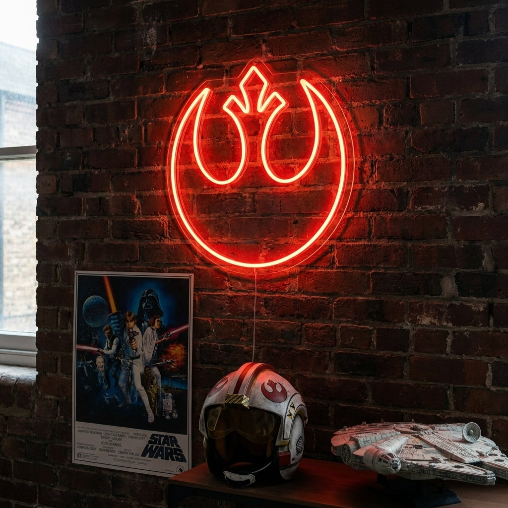 Sci-Fi Rebel Neon Sign