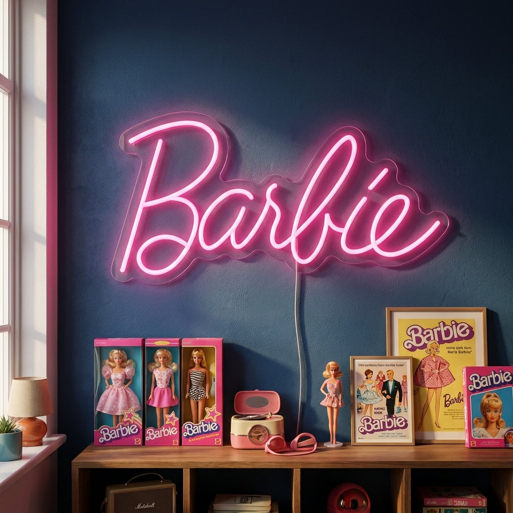 Fashion Doll Script Neon Sign