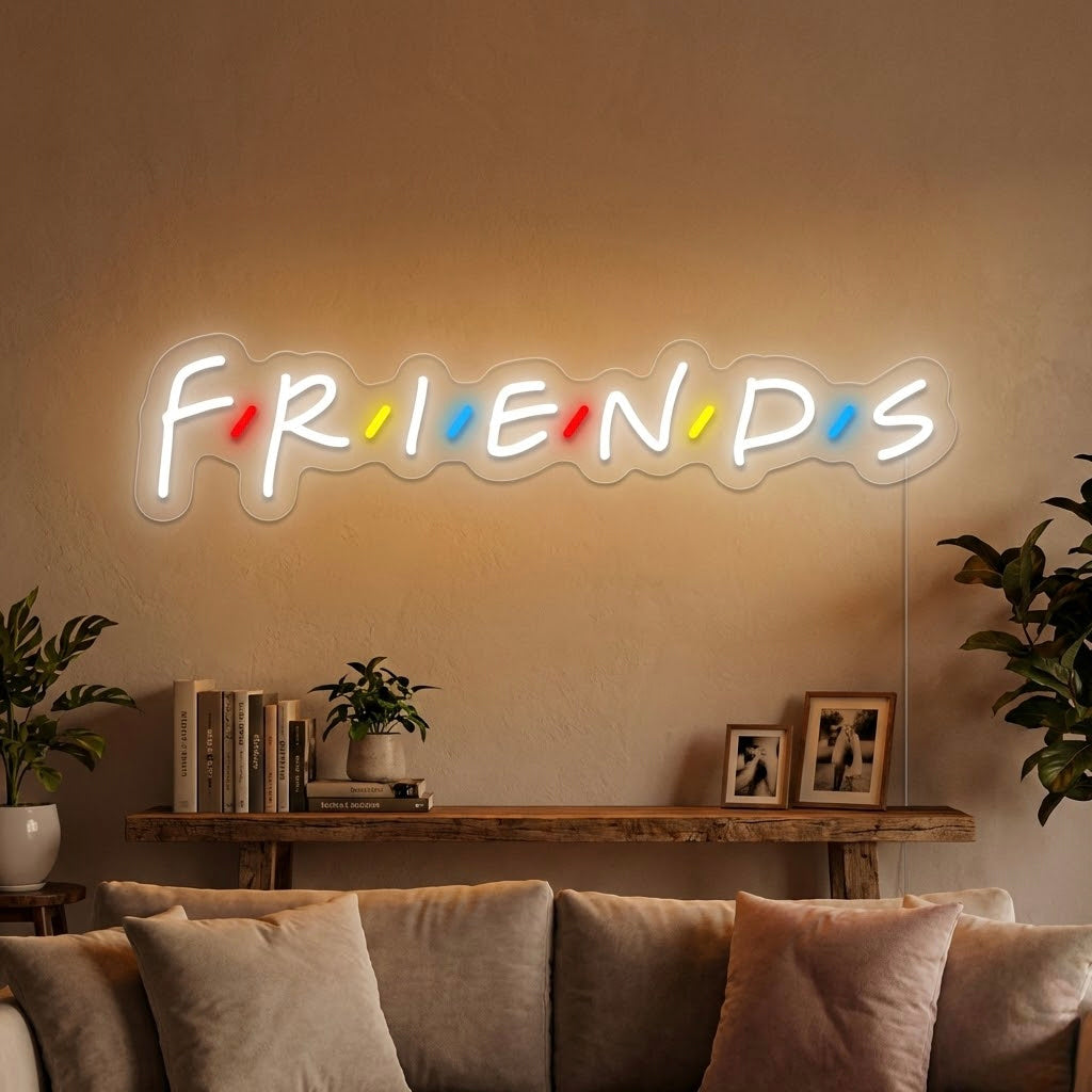 Friendship Quote Neon Sign
