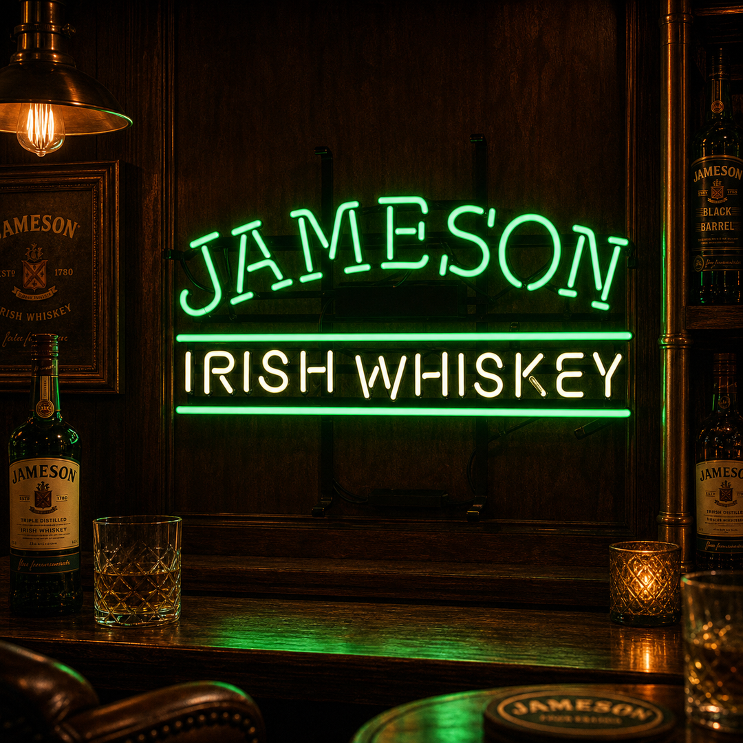 Jameson Irish Whiskey Neon Sign