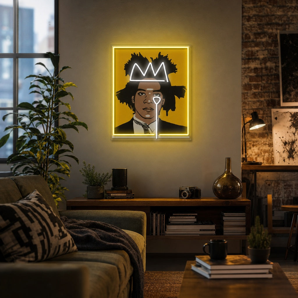 "Jean, Artist" UV Print LED Neon Sign