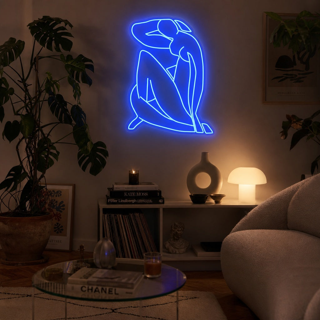 "Nude Henri Matisse" Neon Sign