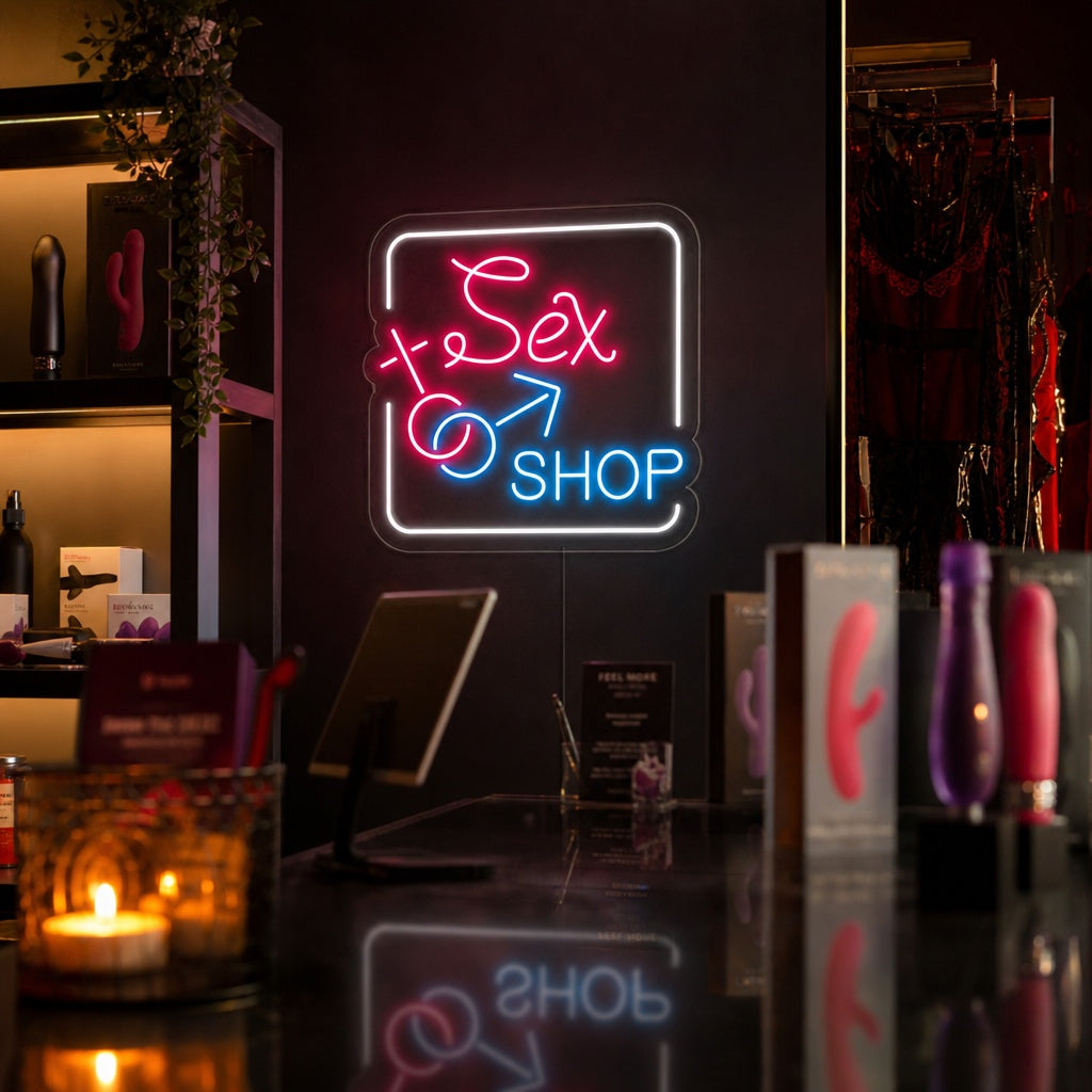 "Sex Shop" Neon Sign