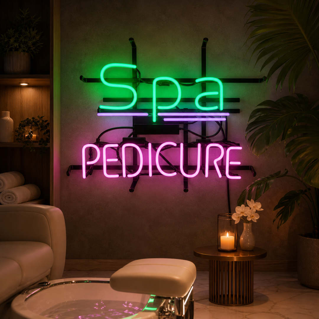 "Spa Pedicure" Neon Sign