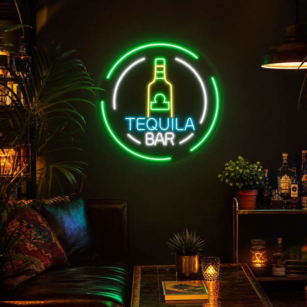 "Tequila Bar" Neon Sign