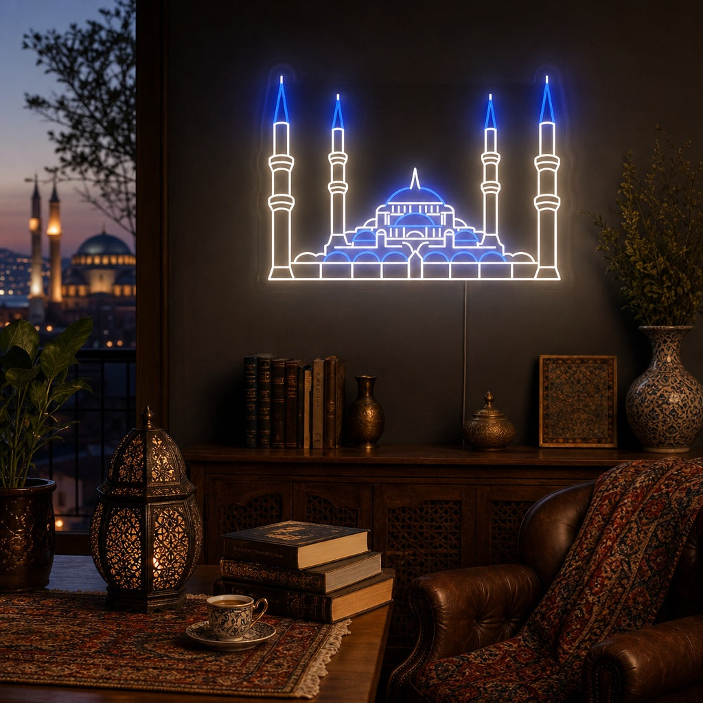 "Turkey Mosque" Neon Sign