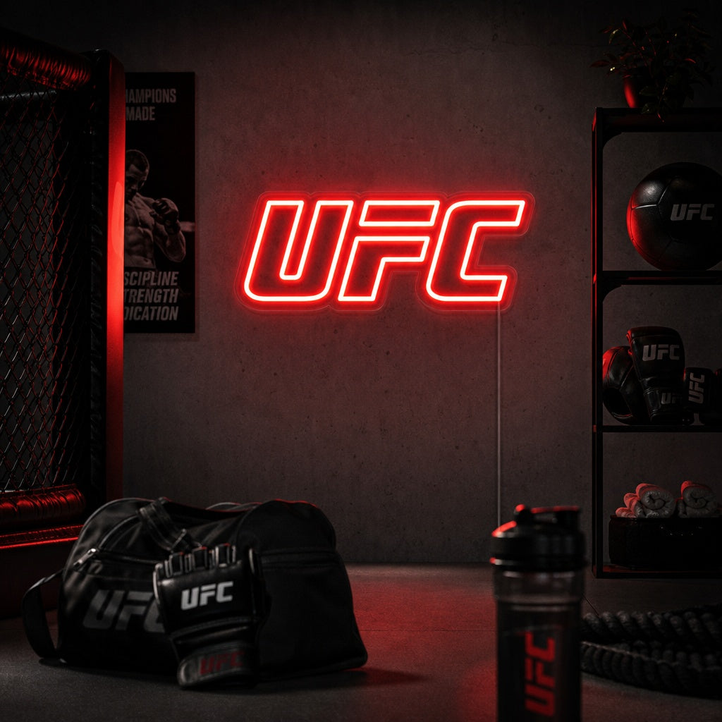 "UFC" Neon Sign