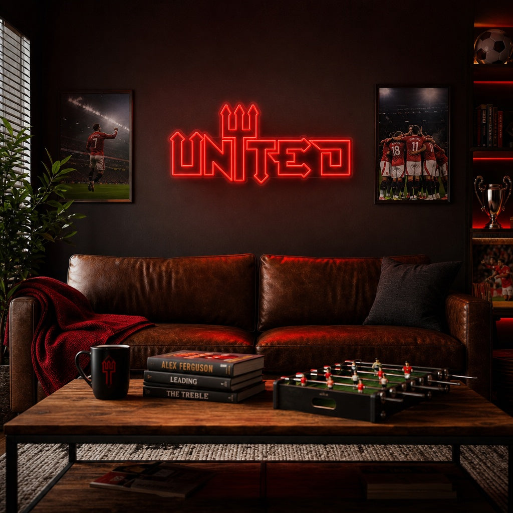 "United Football" Neon Sign
