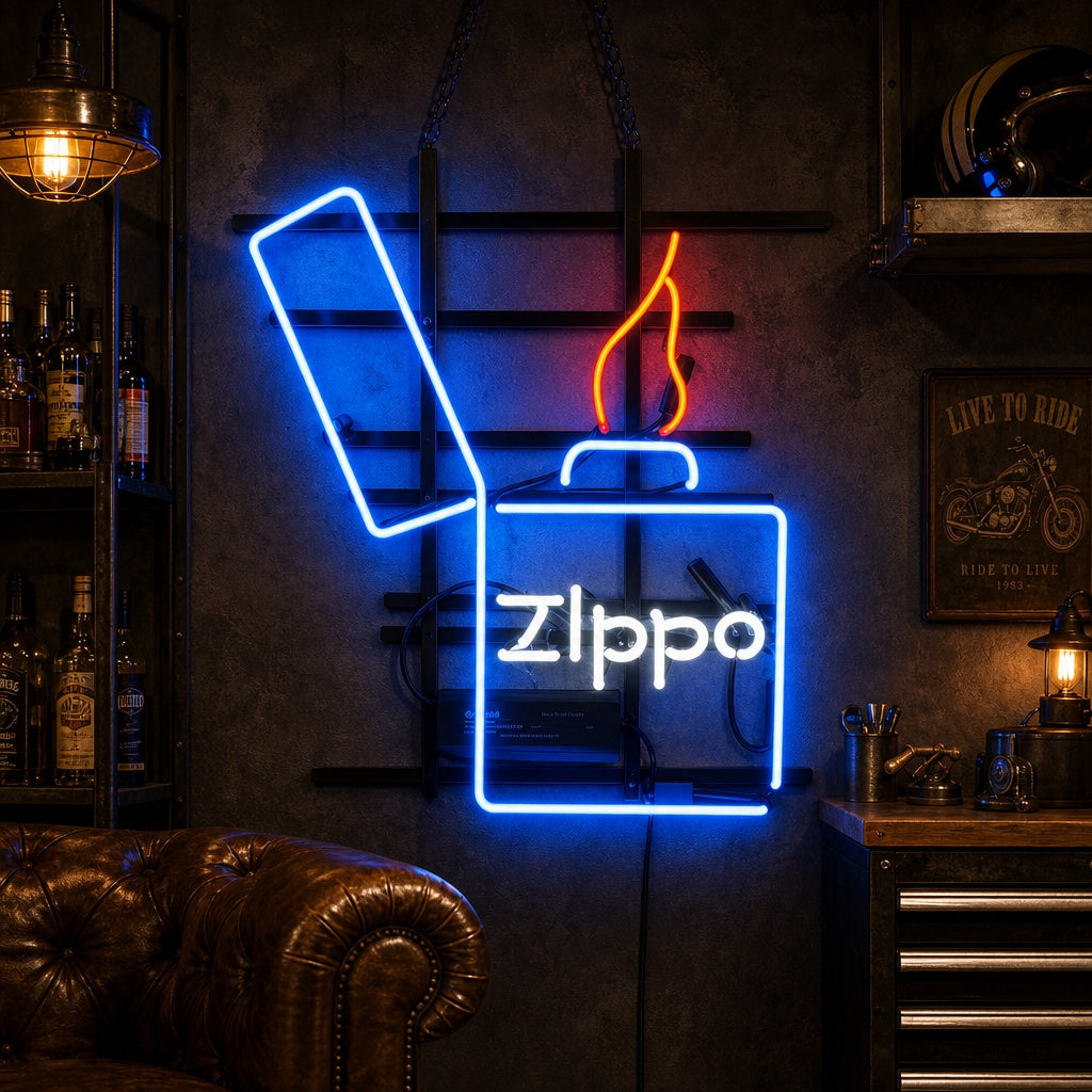 Zippo Neon Sign