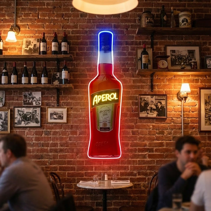 "Aperol Aperitivo Bottle" Neon Sign