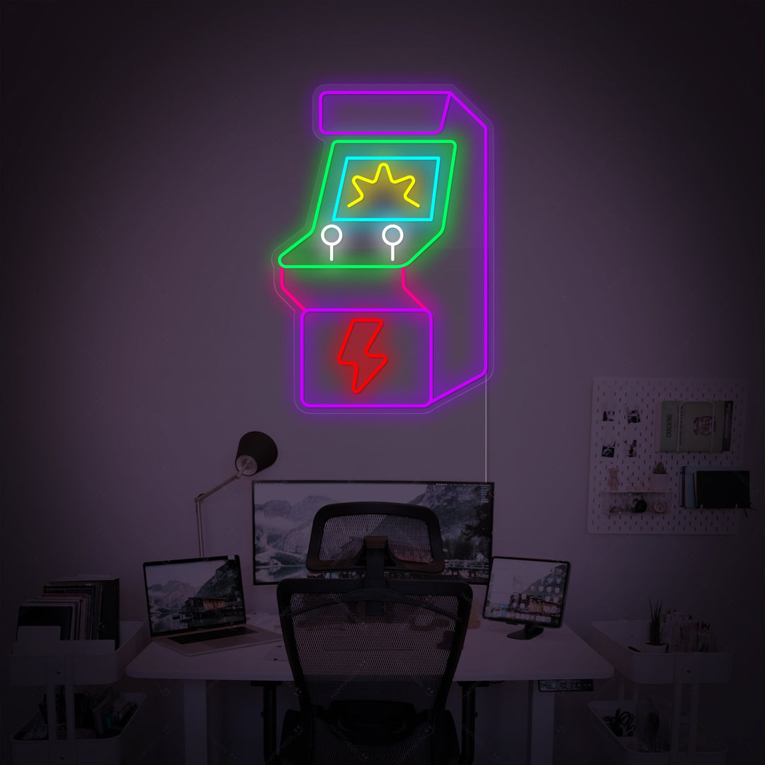 "Arcade Machine" Neon Sign