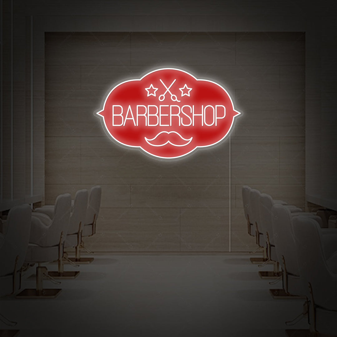 "Barbershop" Neon Sign