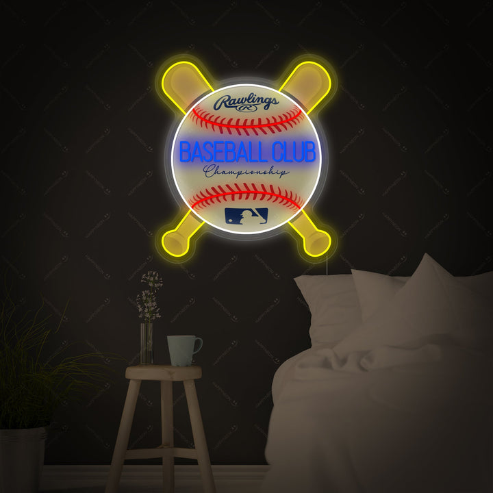 "Baseball Club" Neon Sign
