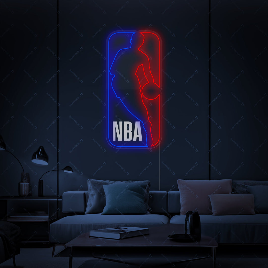 "Basketball Match Logo" Neon Sign