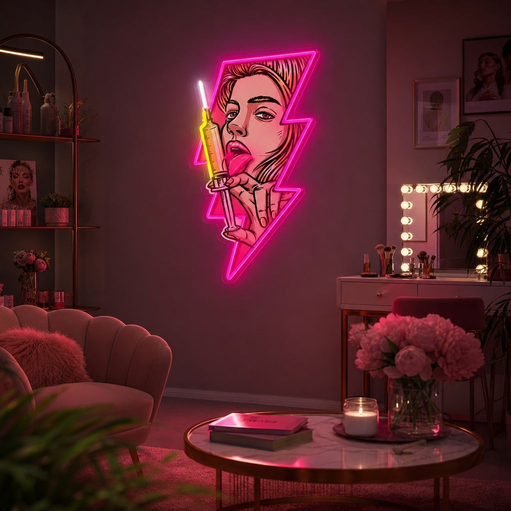 "Beauty Boost" Neon Sign