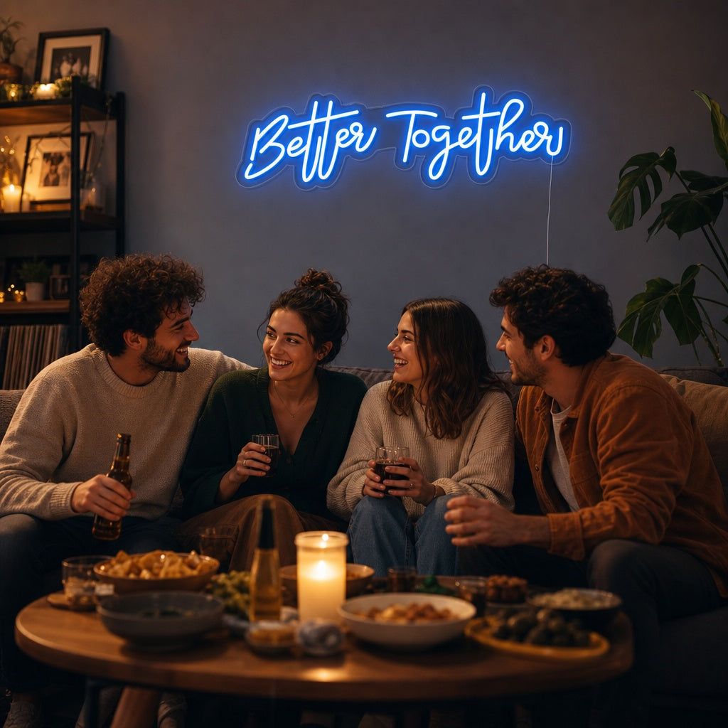 "Better Together" Neon Sign