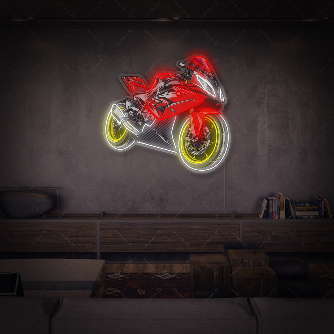 "Motorcycle" Neon Sign