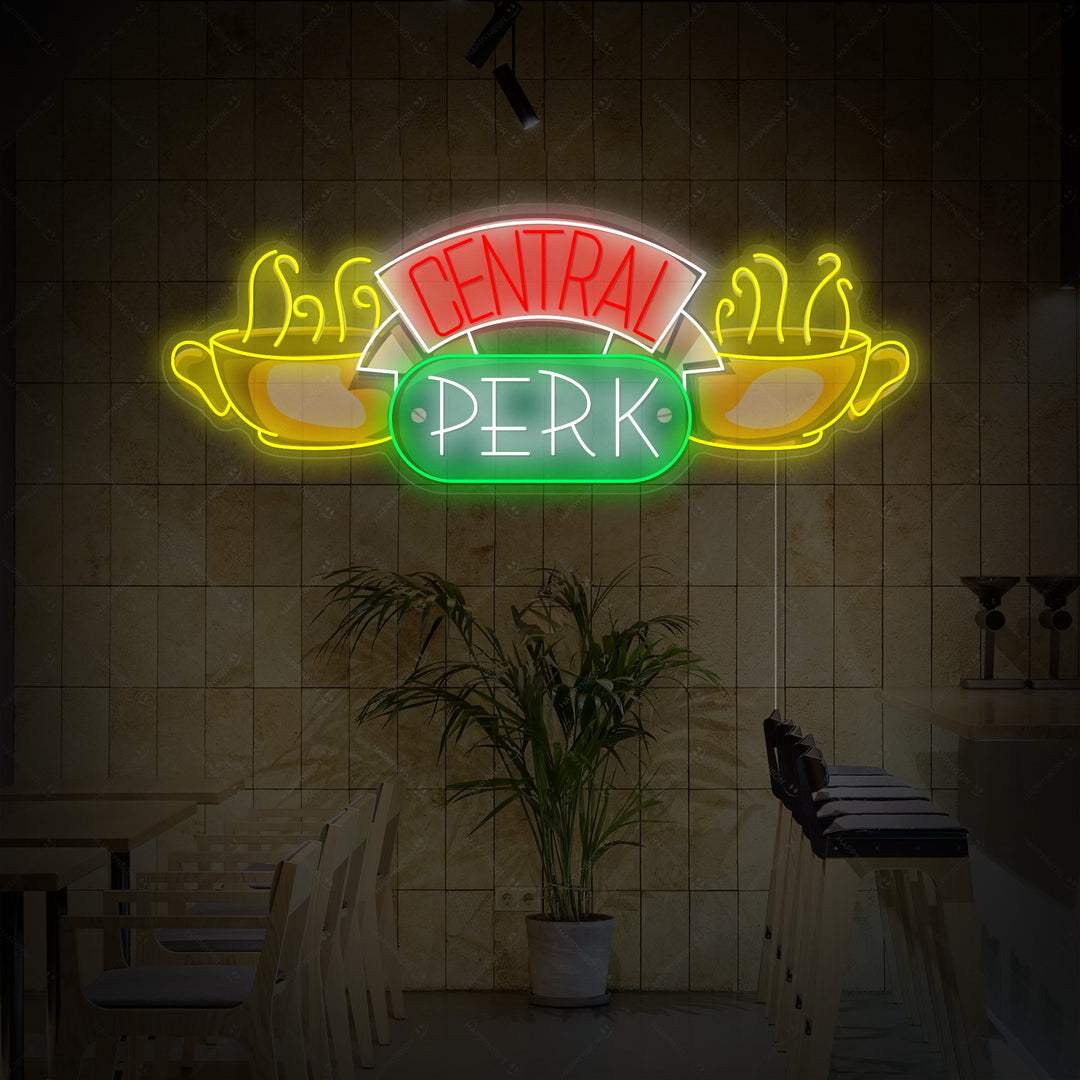 "Central Perk" Neon Sign