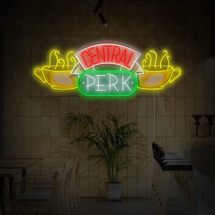 TV Series Café Neon Sign