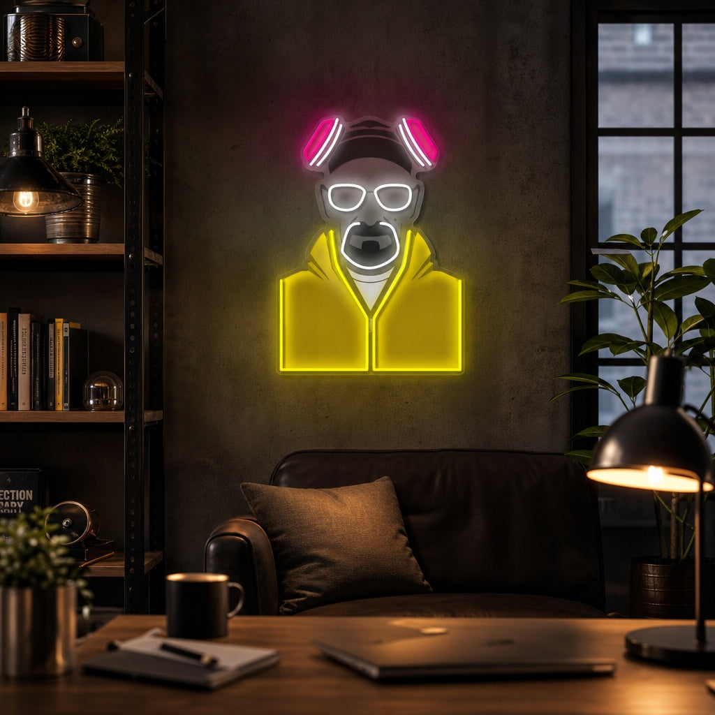 "Chemical Genius" Neon Sign