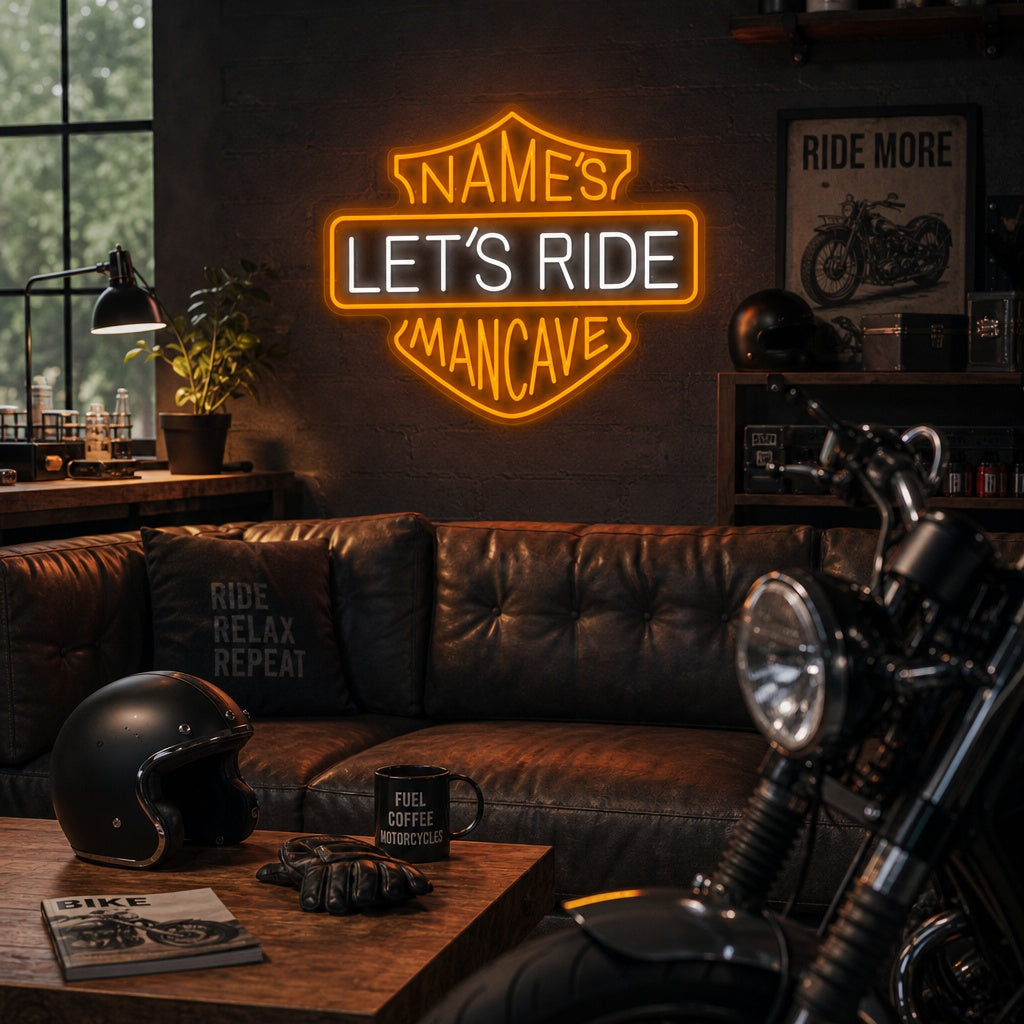 "Custom Name Motor Logo" Neon Sign