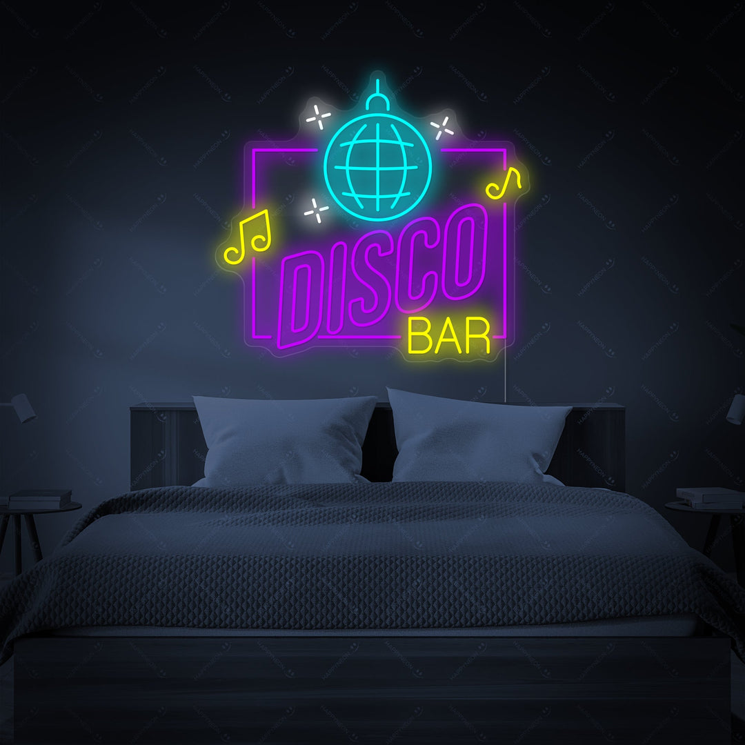 "Disco Bar" Neon Sign