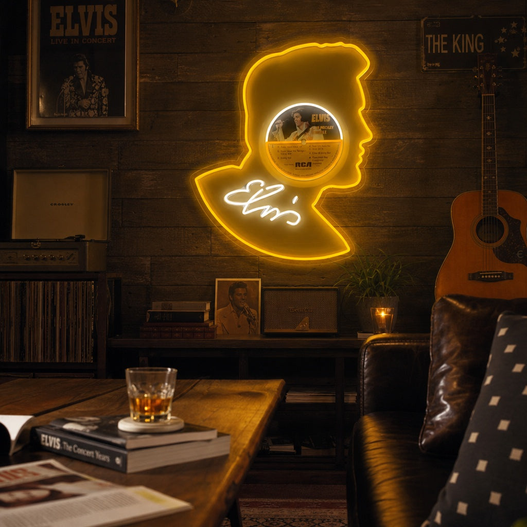 "Elvis" Neon Sign