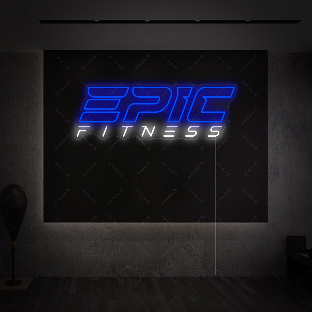 "Epic Fitness" Neon Sign