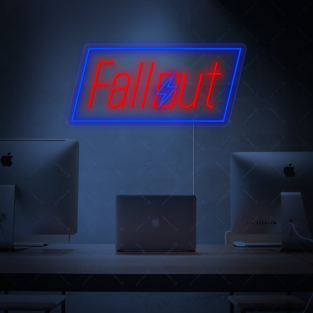 "Fallout" Neon Sign