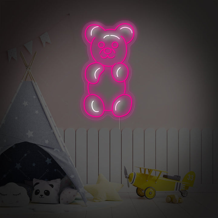 "Gummy Bear" Neon Sign