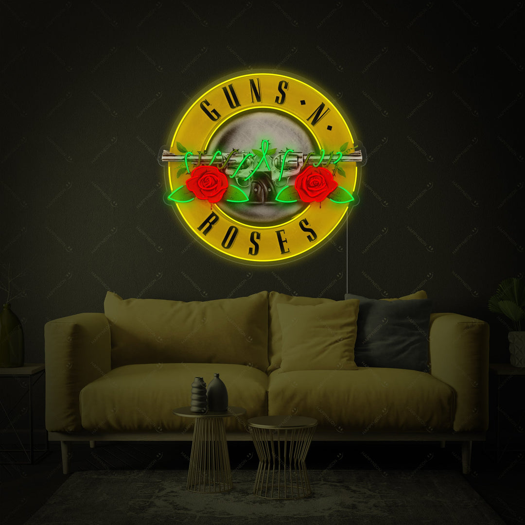 "Guns N Roses" Neon Sign