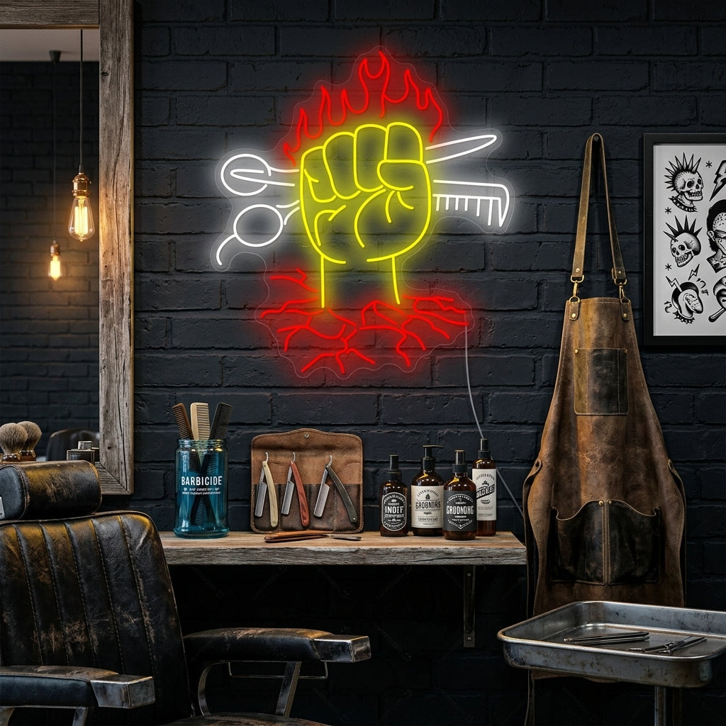 "Hair Beauty Salon" Neon Sign
