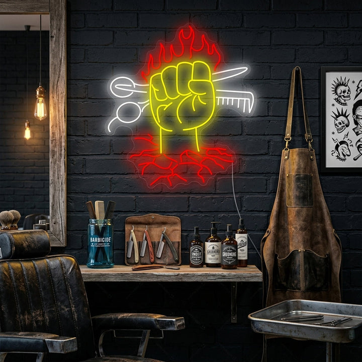 "Hair Beauty Salon" Neon Sign