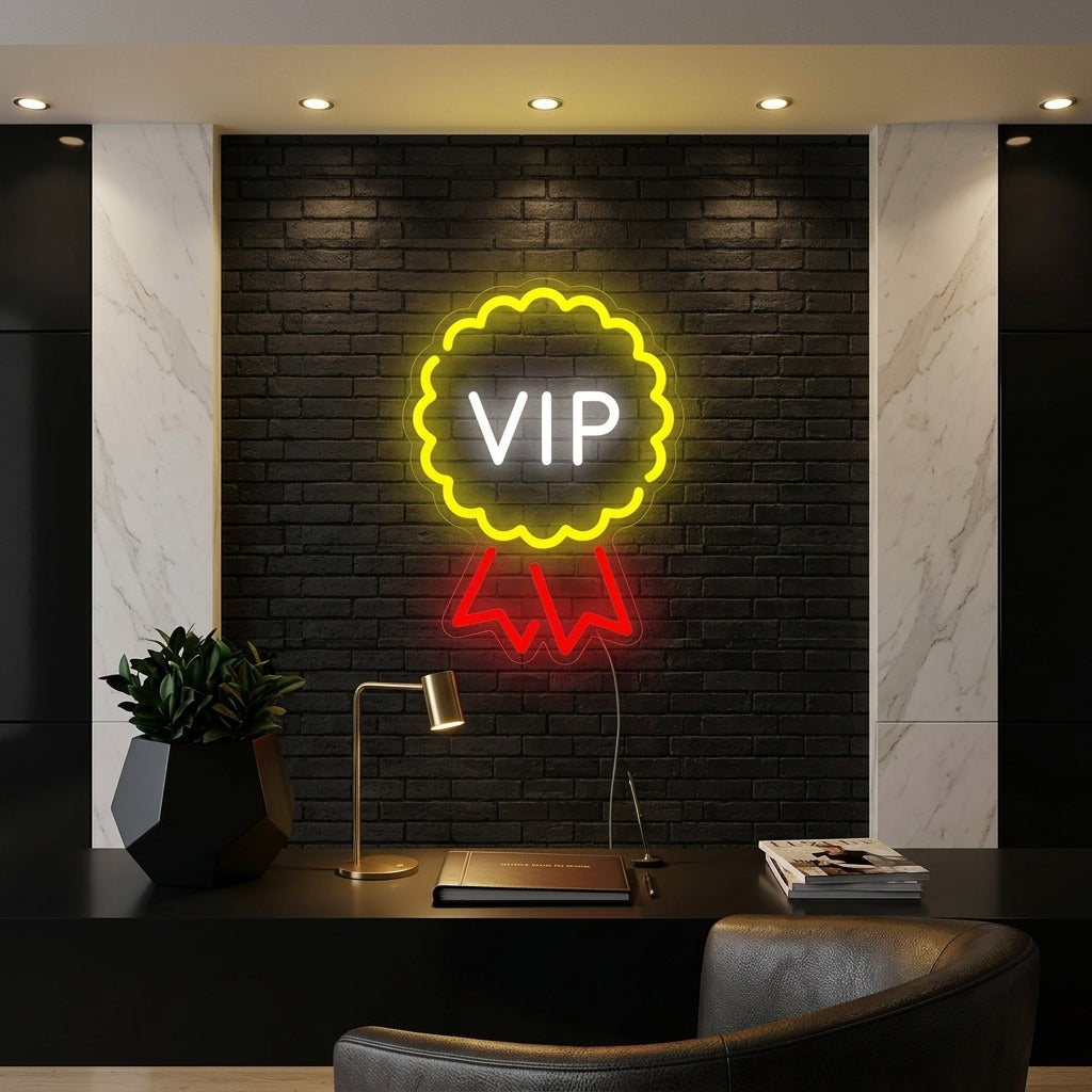 "Vip Room Vip Lounge" Neon Sign