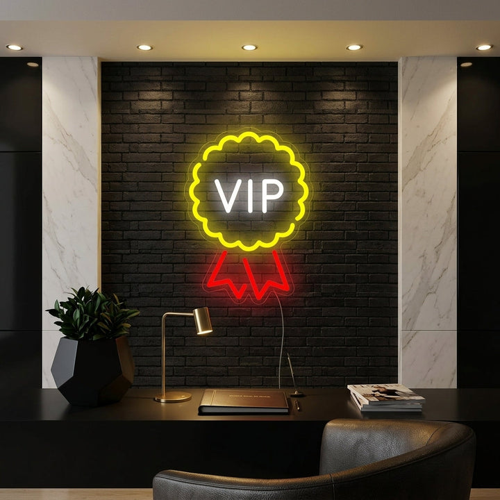 "Vip Room Vip Lounge" Neon Sign