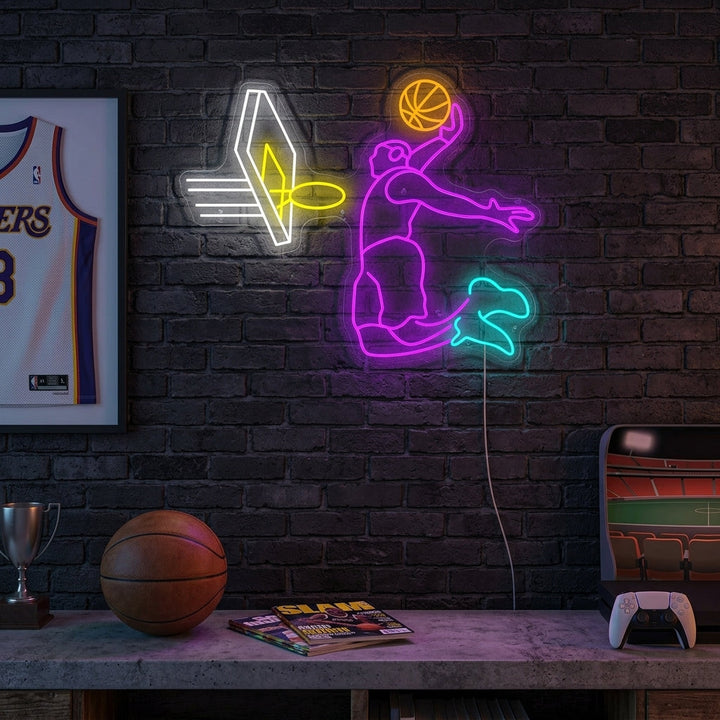 "Slam Dunk" Neon Sign